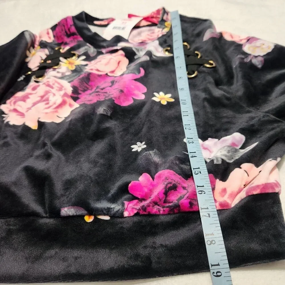 Justice Sweater For Girl's Size Medium Crewneck Super Soft
